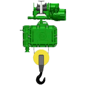 Таль электрическая взрывозащищенная г/п 2,0 т Н - 18 м, тип ВТ